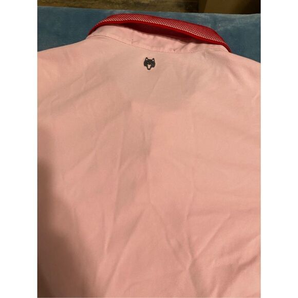 COPY - COPY - Greyson Men's XL Pink  Short Sleeve Golf Polo Shirt EUC - Picture 5 of 5